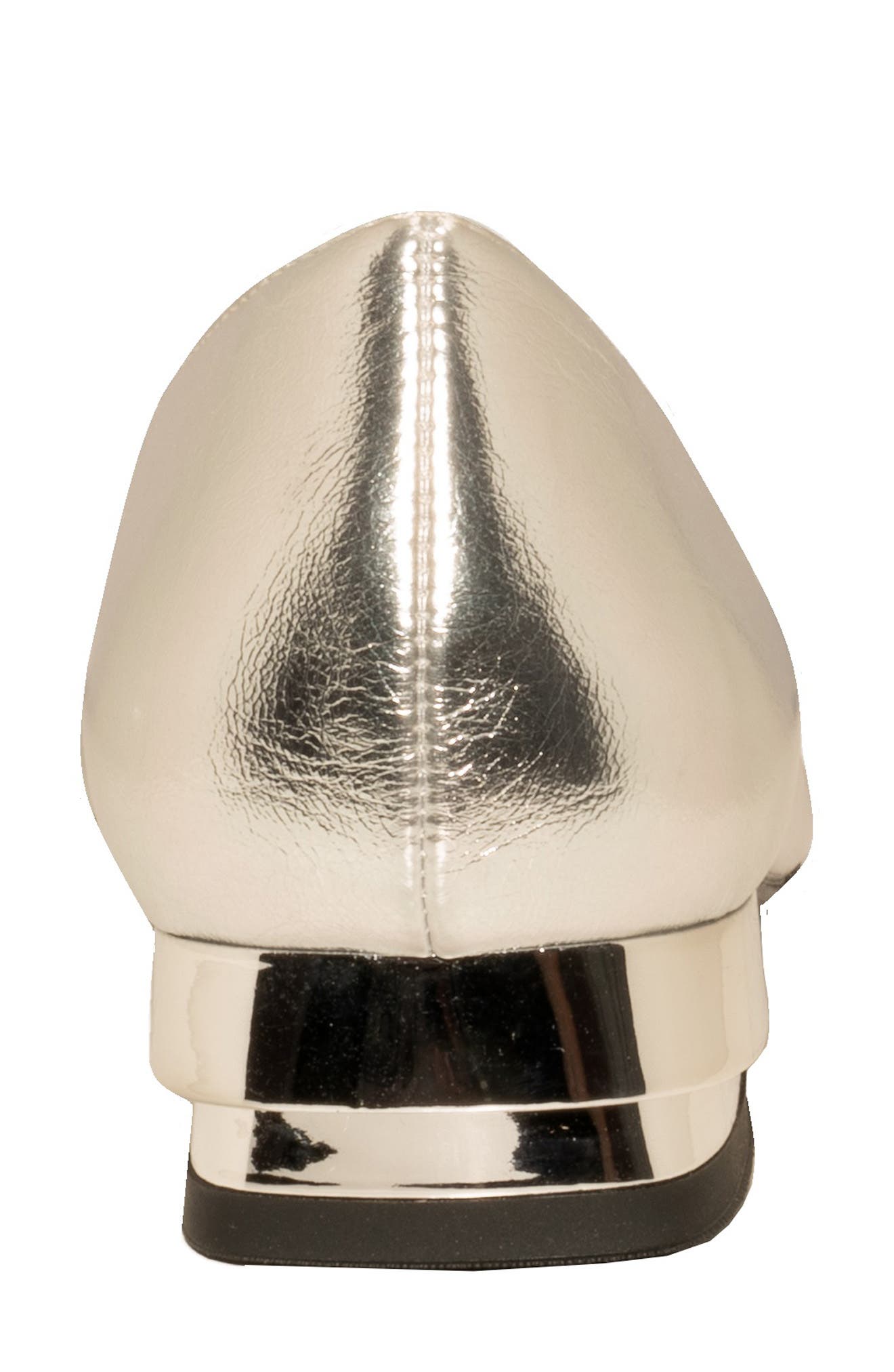 NINETY UNION Dove Buckle Flat, Alternate, color, Silver