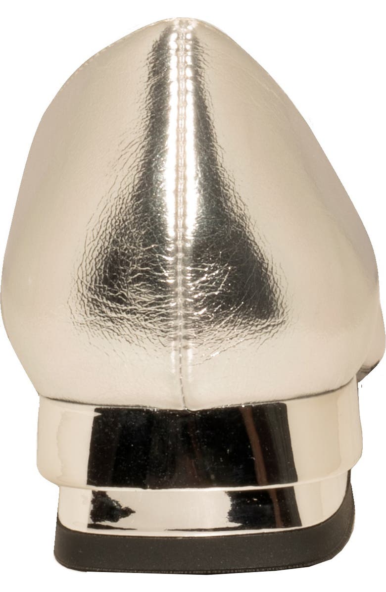 NINETY UNION Dove Buckle Flat, Alternate, color, Silver