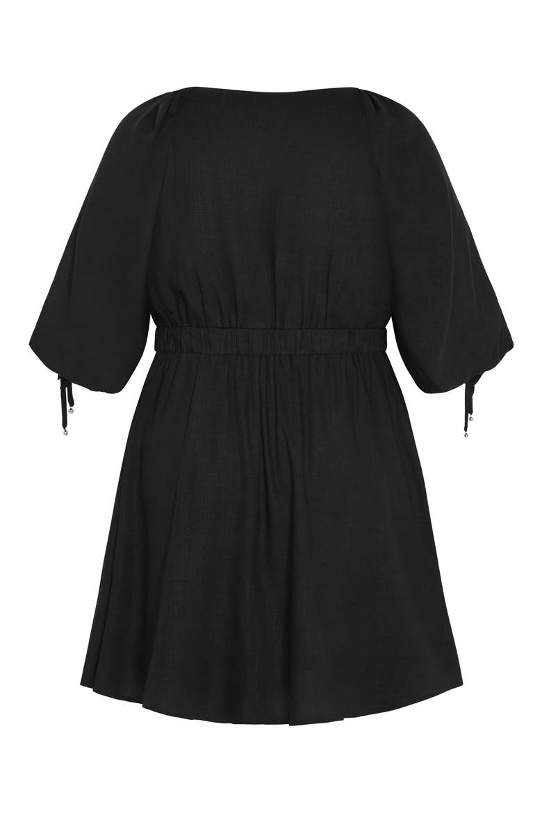 Scarlette Long Sleeve Dress, Alternate, color, BLACK