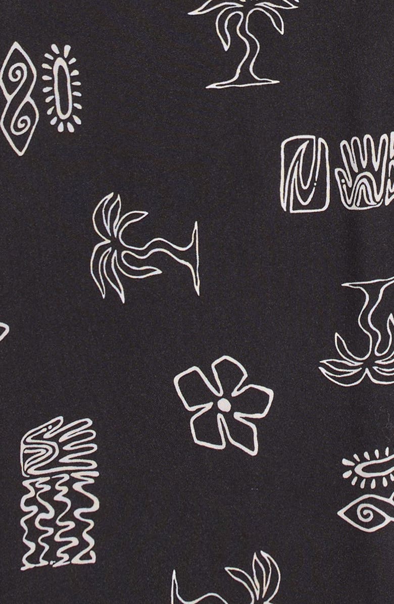 Rip Curl Kids' Evolution Short Sleeve Button-Up Shirt, Alternate, color, 