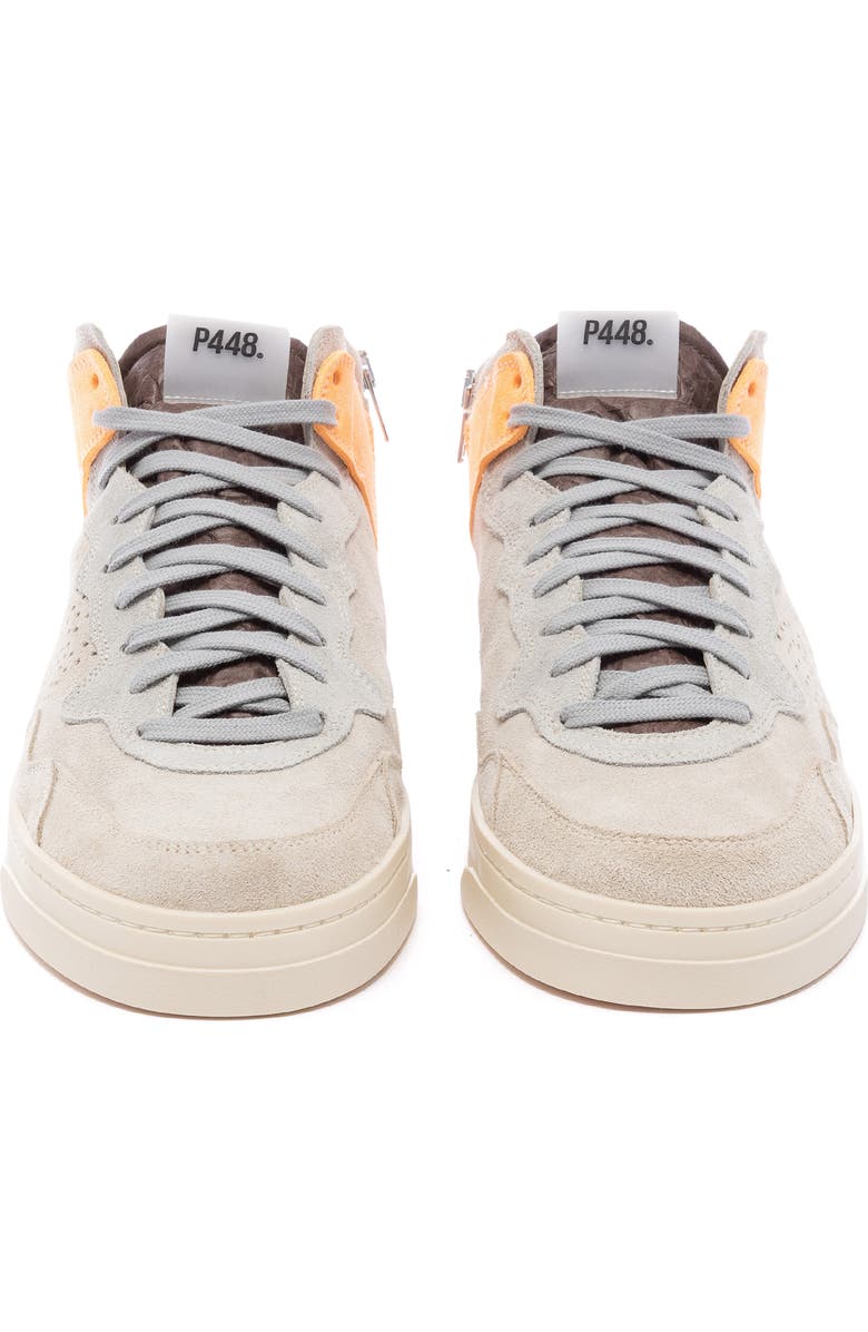 P448 Bali High Top Sneaker, Alternate, color, Orange/ Aged