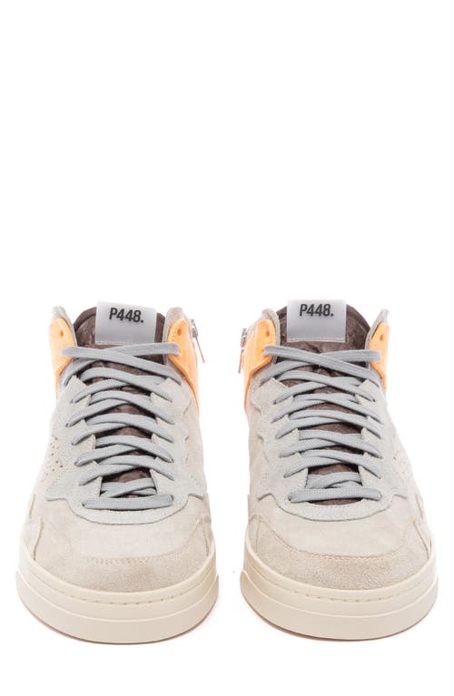 P448 Bali High Top Sneaker In Gray