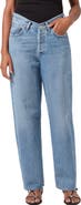 AGOLDE V-Waist Baggy Straight Leg Jeans