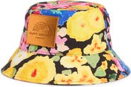 Kurt Geiger London Floral Print Bucket Hat