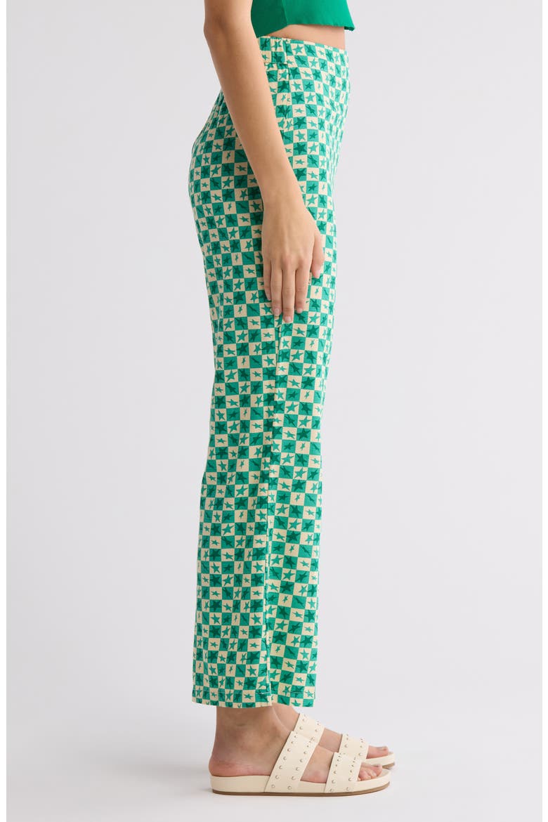x Mami Wata Going Coastal Flare Pants, Alternate, color, MULTI BLUE PRINT