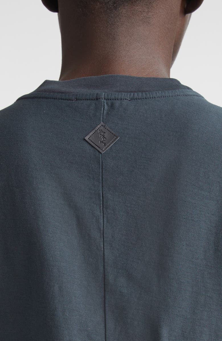 Haikure Albie Cotton T-Shirt, Alternate, color, Carbon