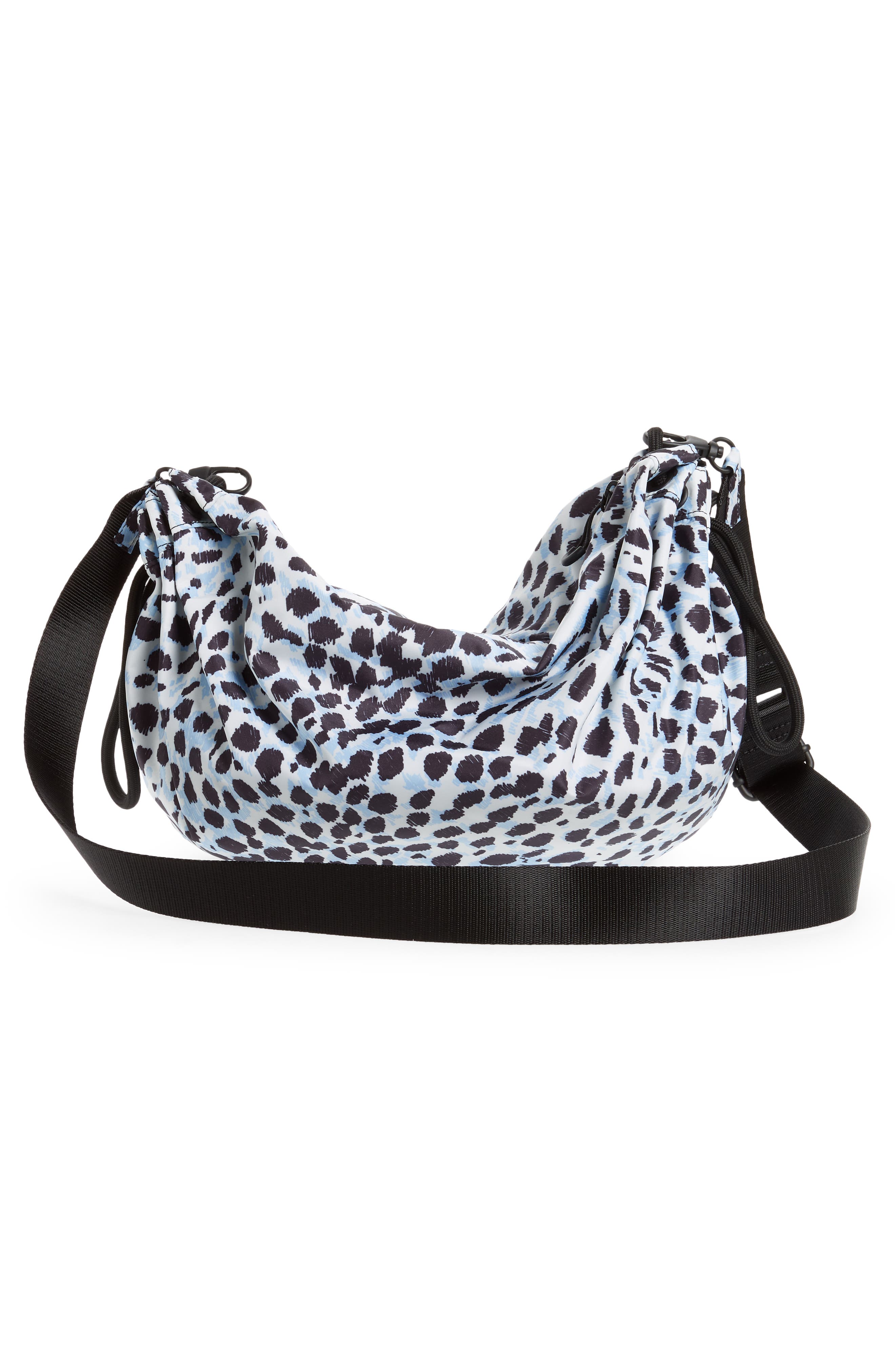 Ganni Recycled Polyester Shoulder Bag, Alternate, color, 