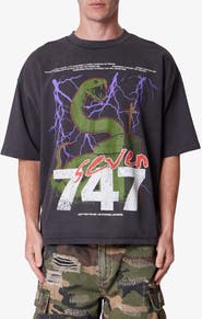 mnml Snake 747 Graphic T-Shirt