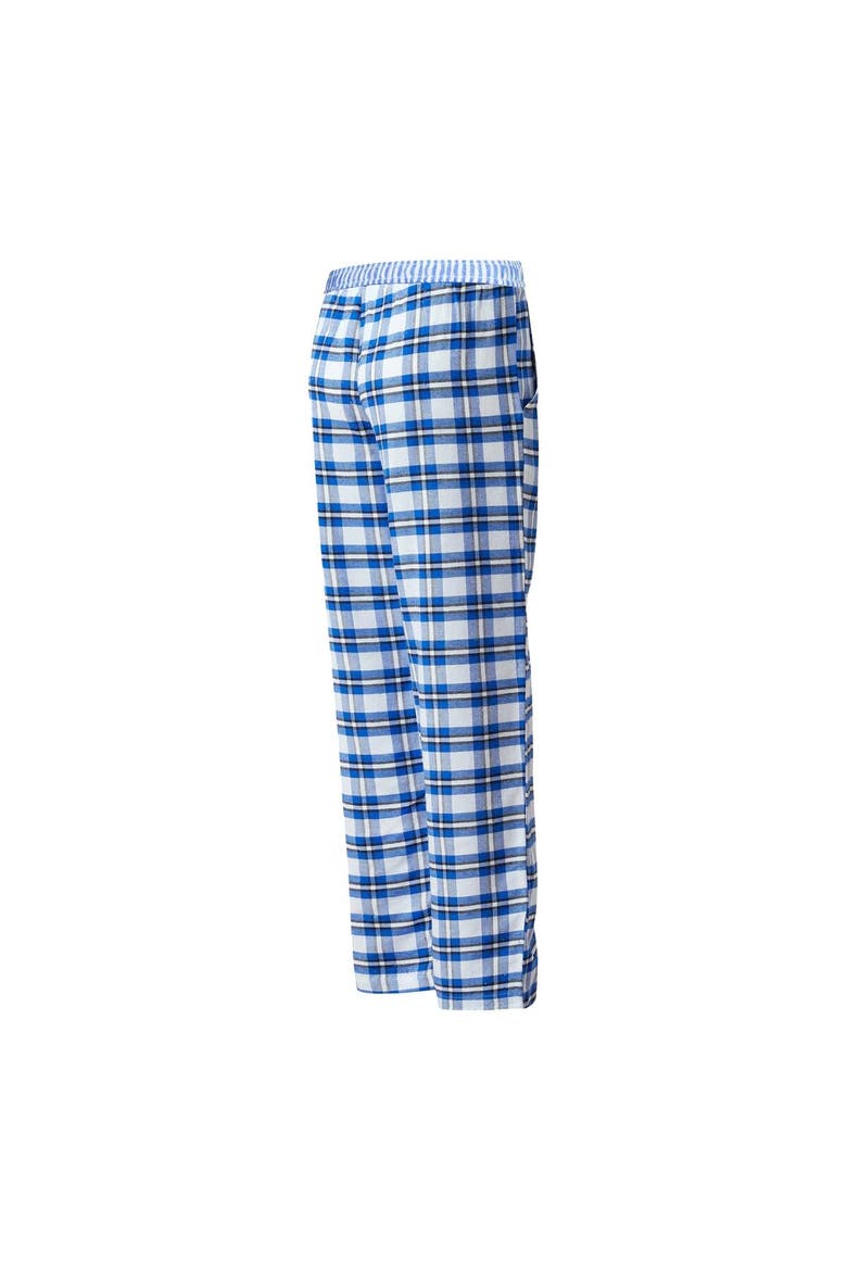 Women's Concepts Sport Royal/Black Los Angeles Dodgers Sienna Flannel Sleep Pants, Alternate, color, Royal