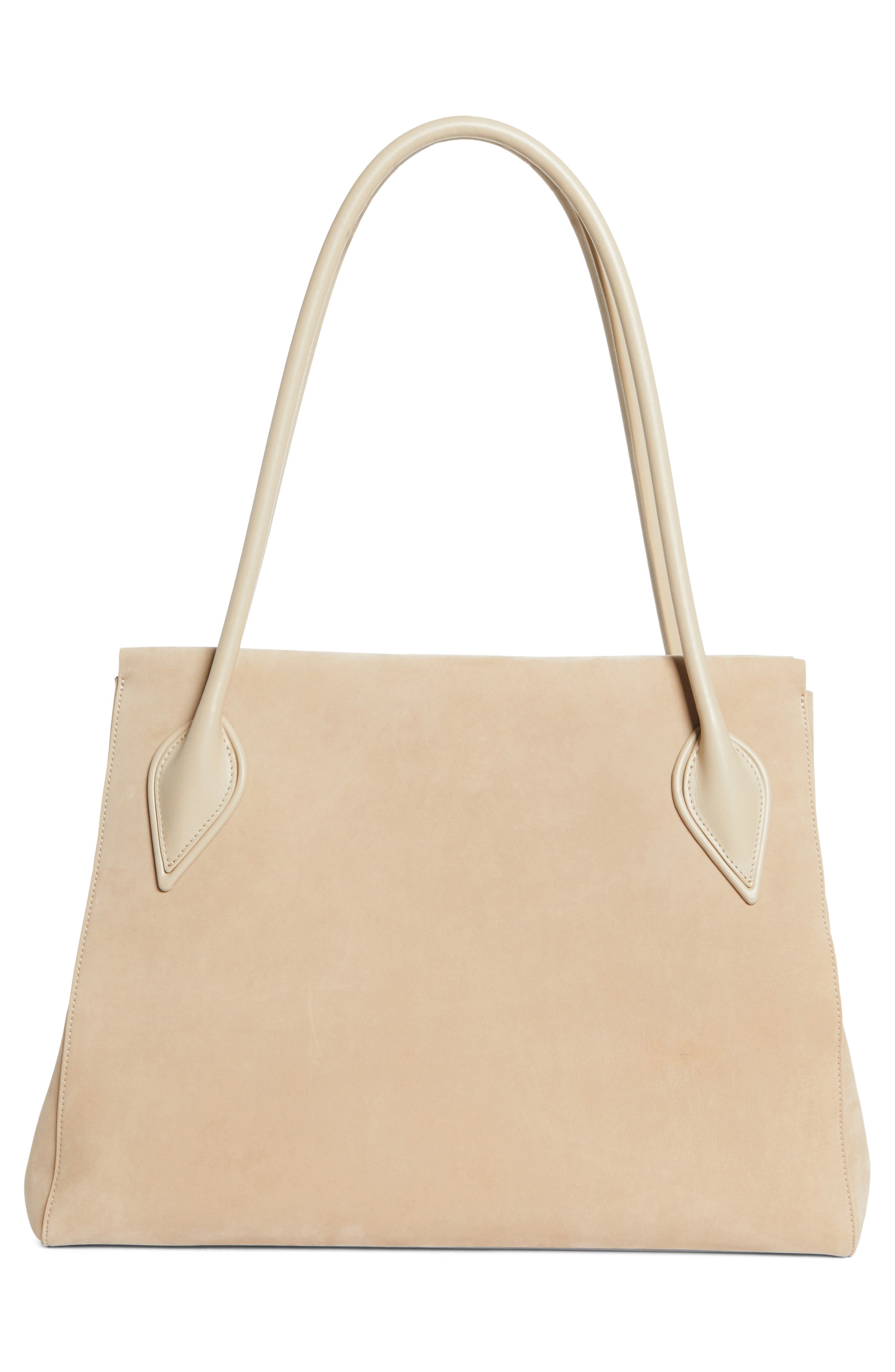 Christian Louboutin Large Nubuck Leather East/West Tote, Alternate, color, F702 Saharienne