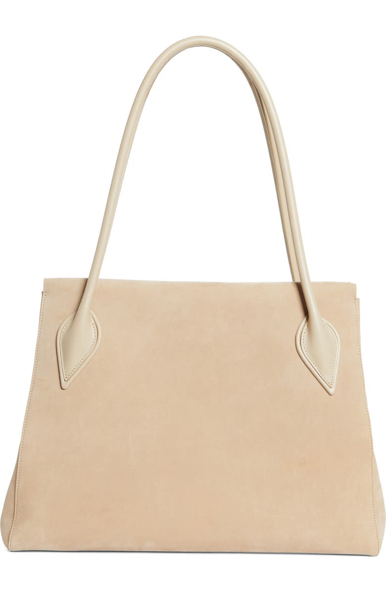 Christian Louboutin Large Nubuck Leather East/West Tote, Alternate, color, F702 Saharienne