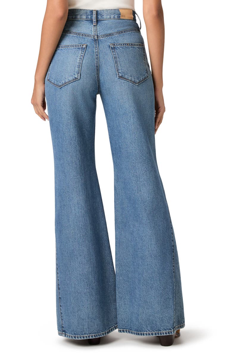 PAIGE Callie Inset Flare Jeans, Alternate, color, Elysian