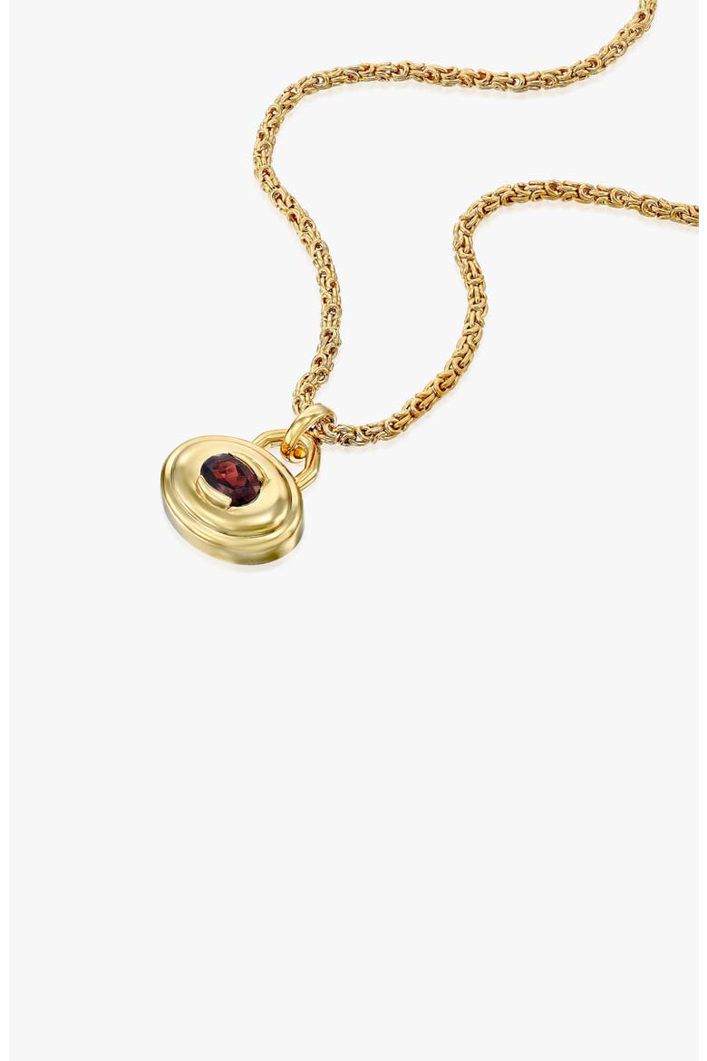 Rosalie Neckalce, Alternate, color, Yellow Gold