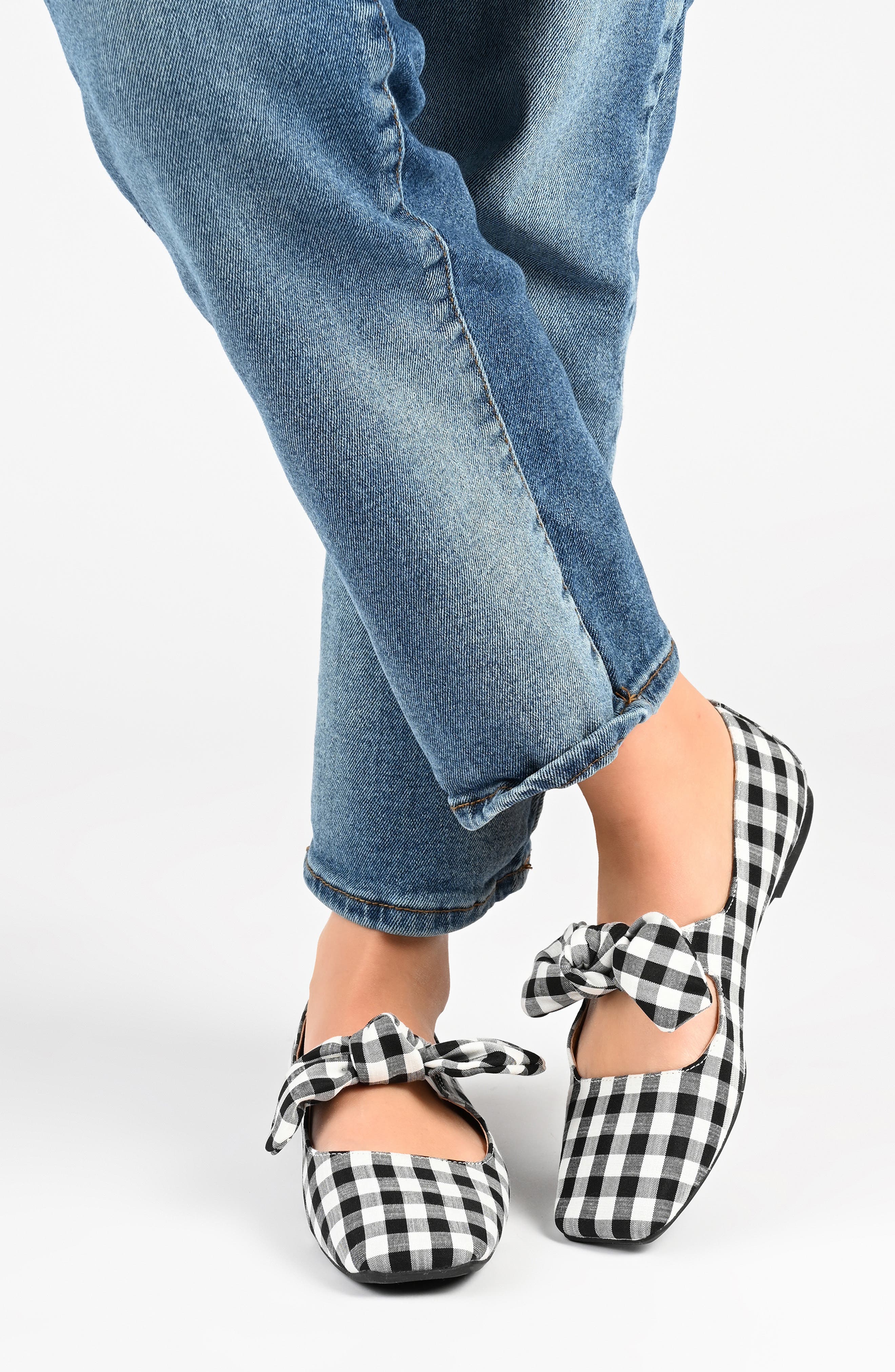 Journee Collection Seraline Ballet Flat, Alternate, color, Black