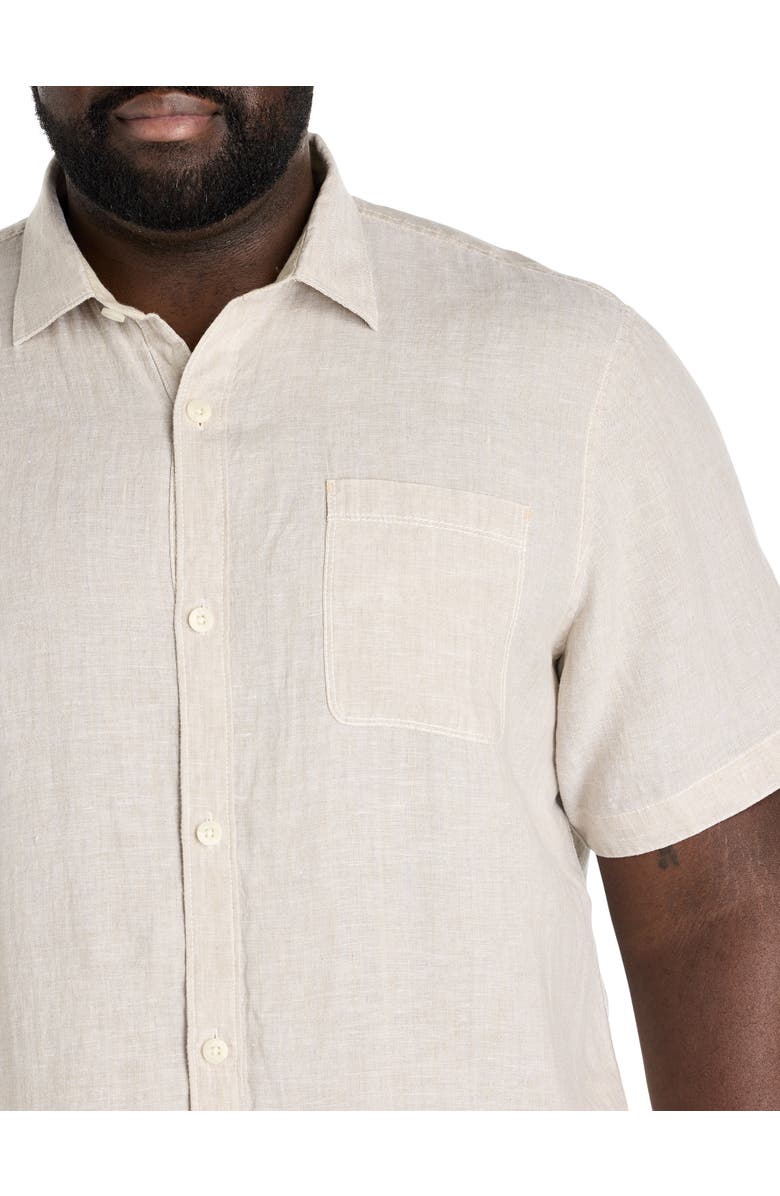 Tommy Bahama Big & Tall Breezer Linen Sport Shirt, Alternate, color, 