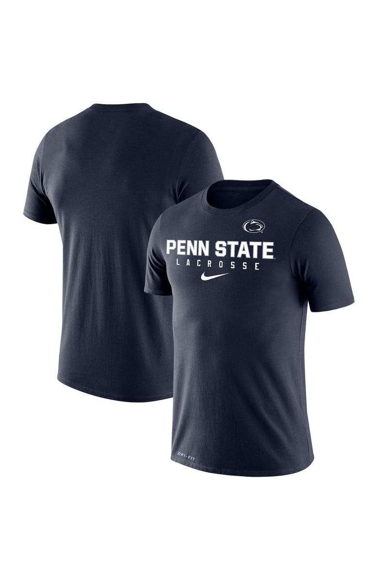 Nike Men's Nike Navy Penn State Nittany Lions Lacrosse Legend 2.0 Performance T-Shirt, Main, color, 