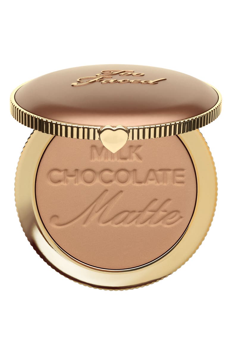 Too Faced Chocolate Soleil Matte Bronzer, Main, color, Milk Chocolate Soleil