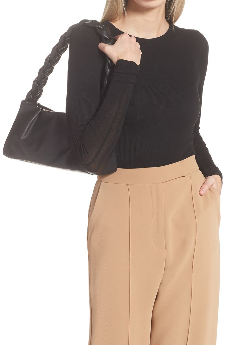 DeMellier Genova Leather Shoulder Bag, Alternate, color,