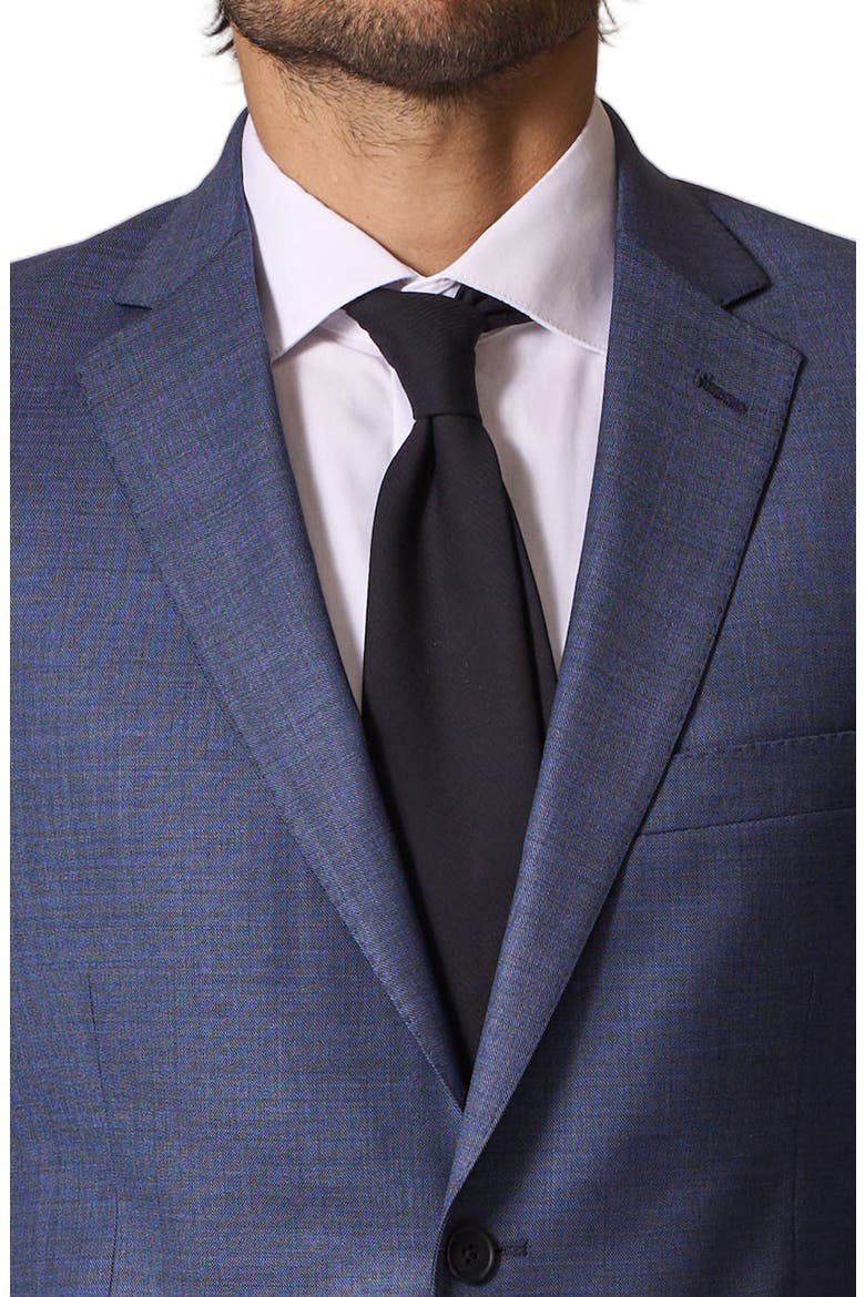 Sartorial Classic Fit Stretch Wool Suit, Alternate, color, BLUE