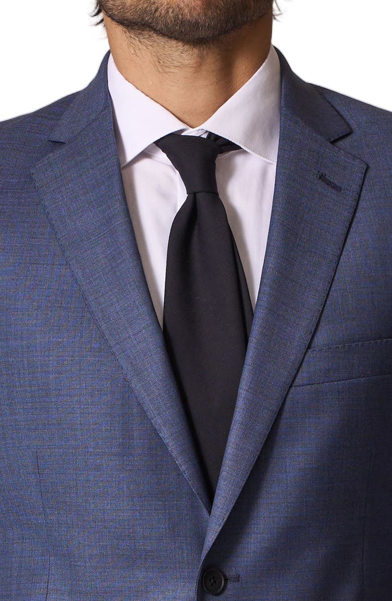 JB Britches Sartorial Classic Fit Stretch Wool Suit, Alternate, color, Blue