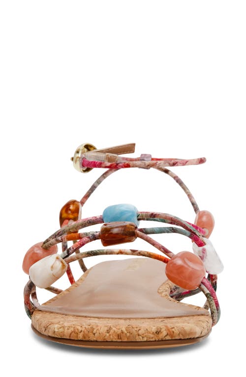 Steve Madden Tides Ankle Strap Sandal In Multi