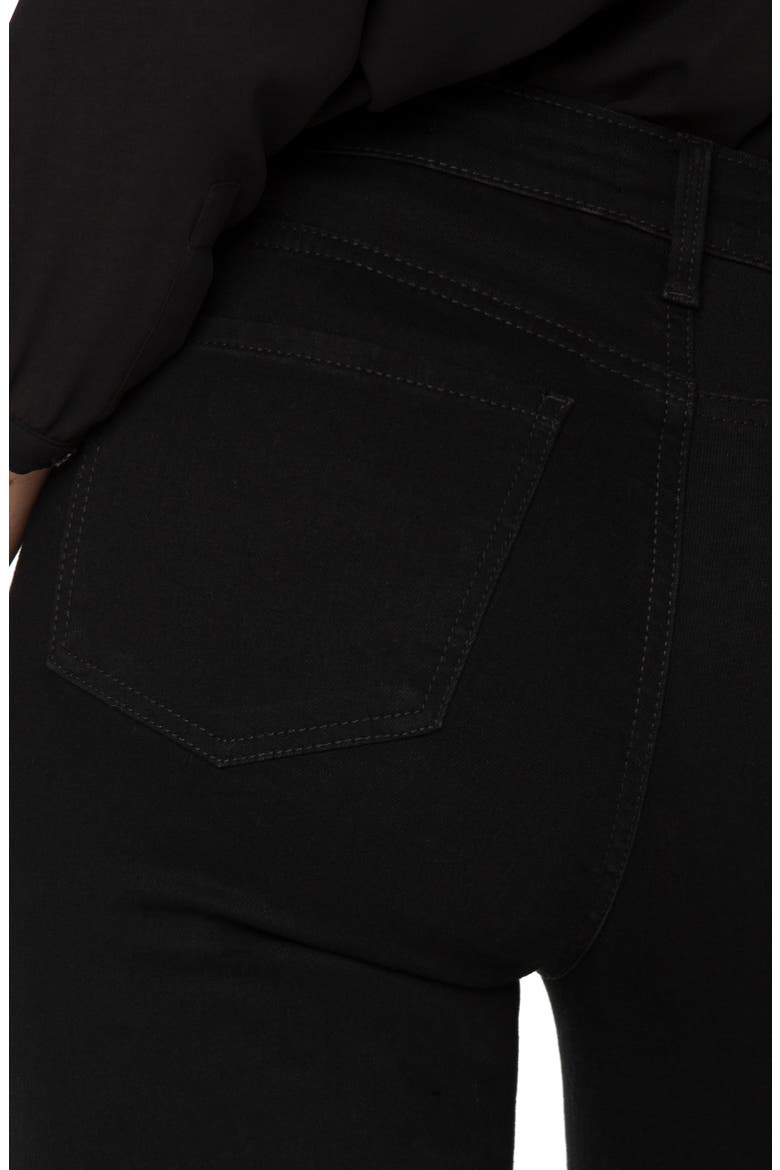 Barbara High Stretch Denim Bootcut Jeans, Alternate, color, BLACK