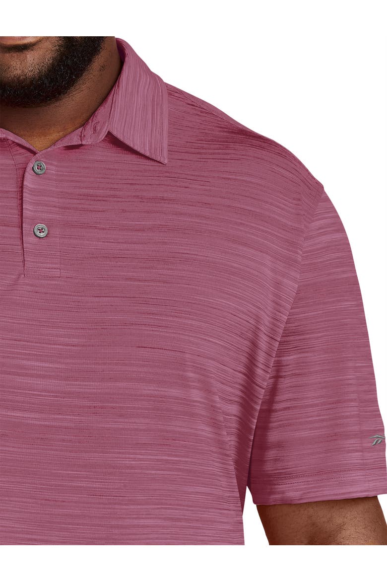 Big & Tall Performance Space-Dyed Polo Shirt, Alternate, color, STUDIO PINK