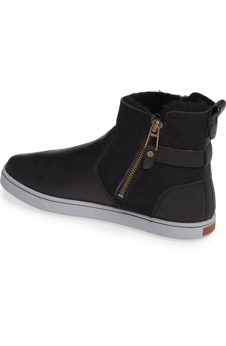 OluKai Pehuea Pa'I Genuine Shearling Sneaker Boot, Alternate, color,