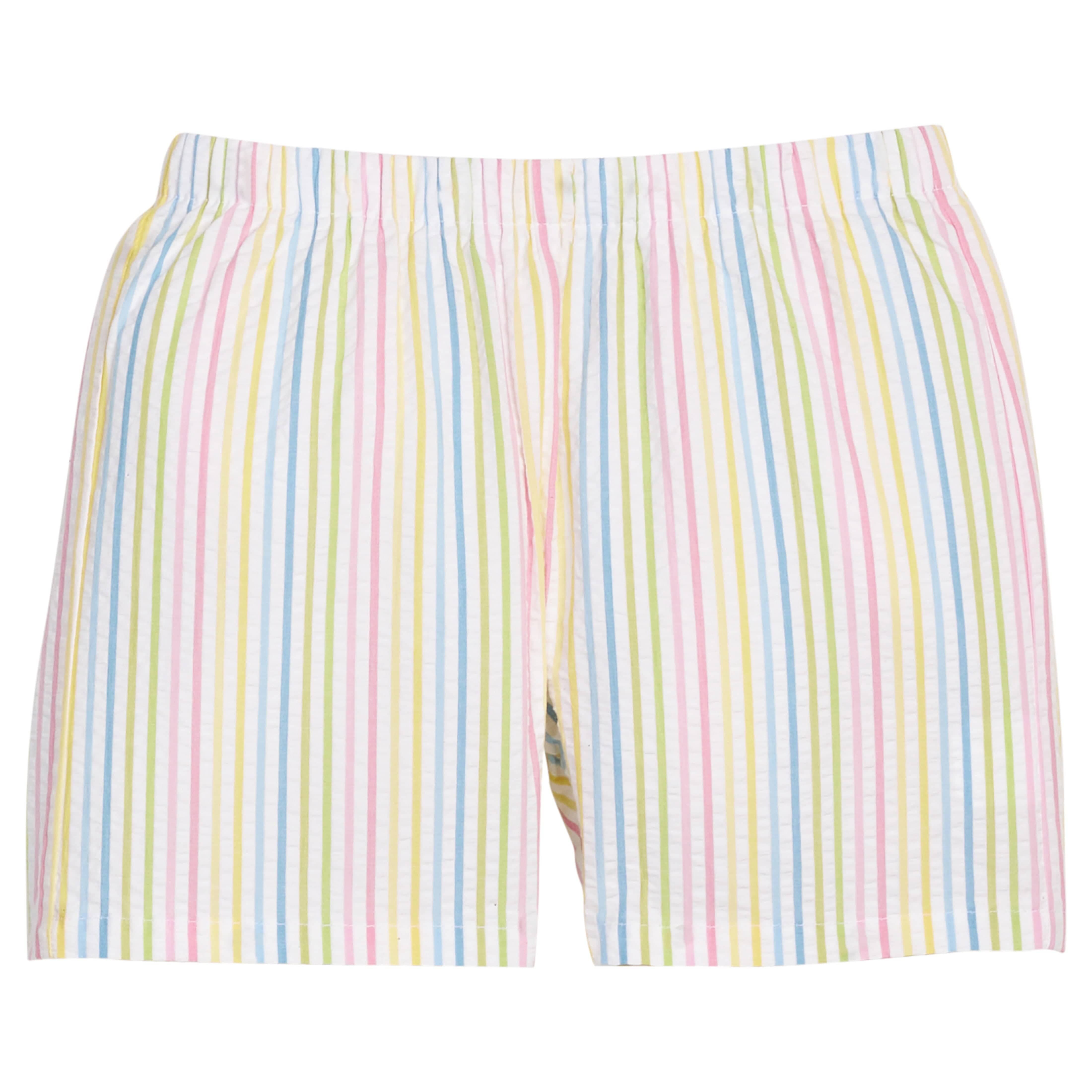 selected Rainbow Stripe Seersucker
