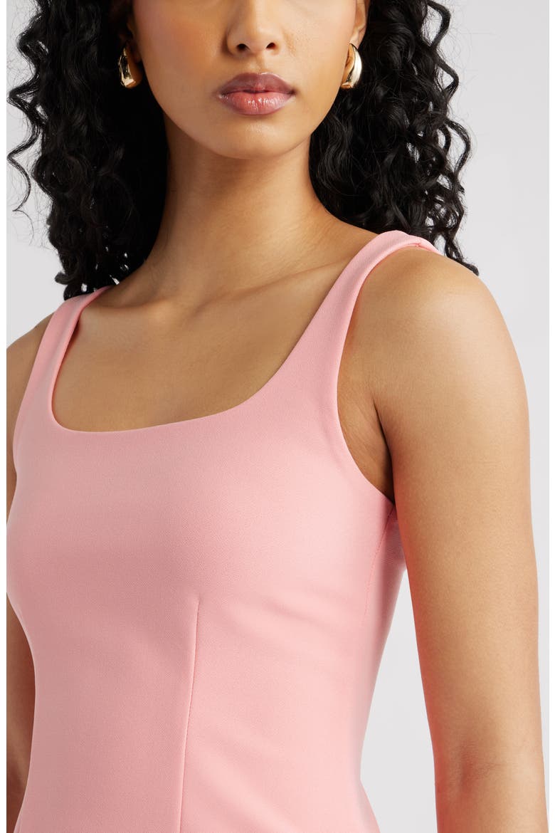Flared Tank, Alternate, color, PINK FLAMINGO