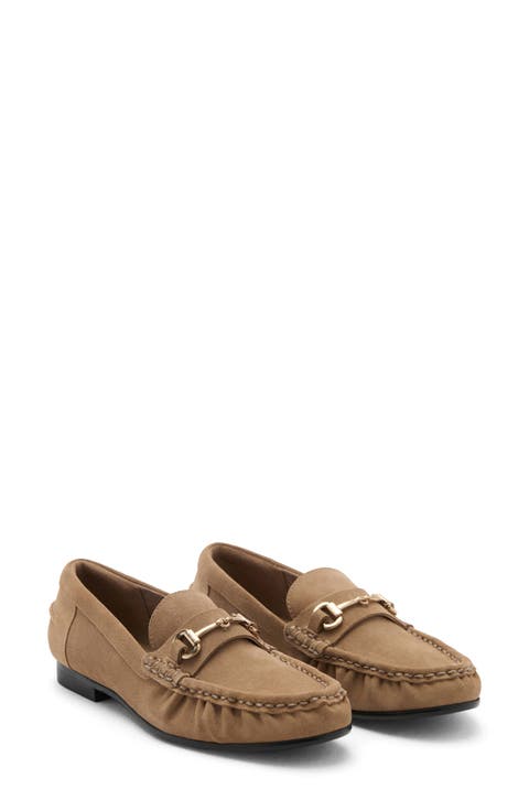 Suede Bit Loafer (Women)
