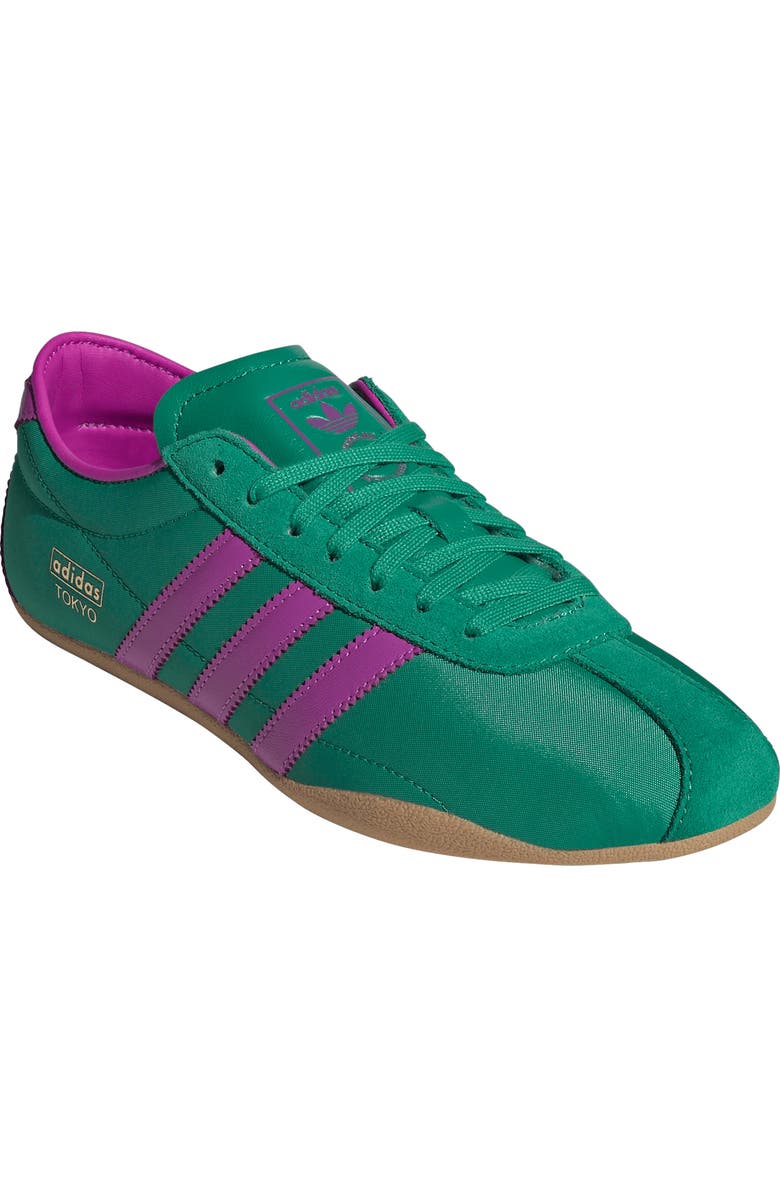 adidas Tokyo Sneaker, Main, color, Green/ Purple/ Gum