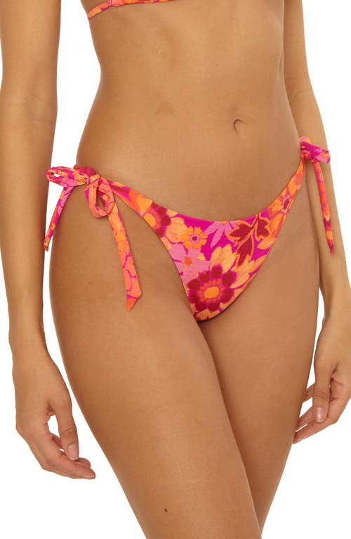 Bca By Rebecca Virtue Copacabana Tie Side Bikini Bottoms In Multi
