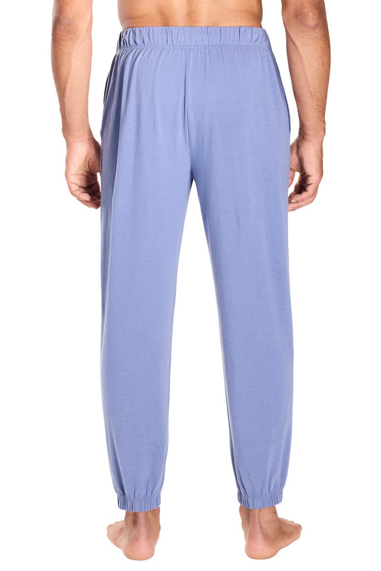 Stretch Cotton Blend Lounge Pants, Alternate, color, DENIM