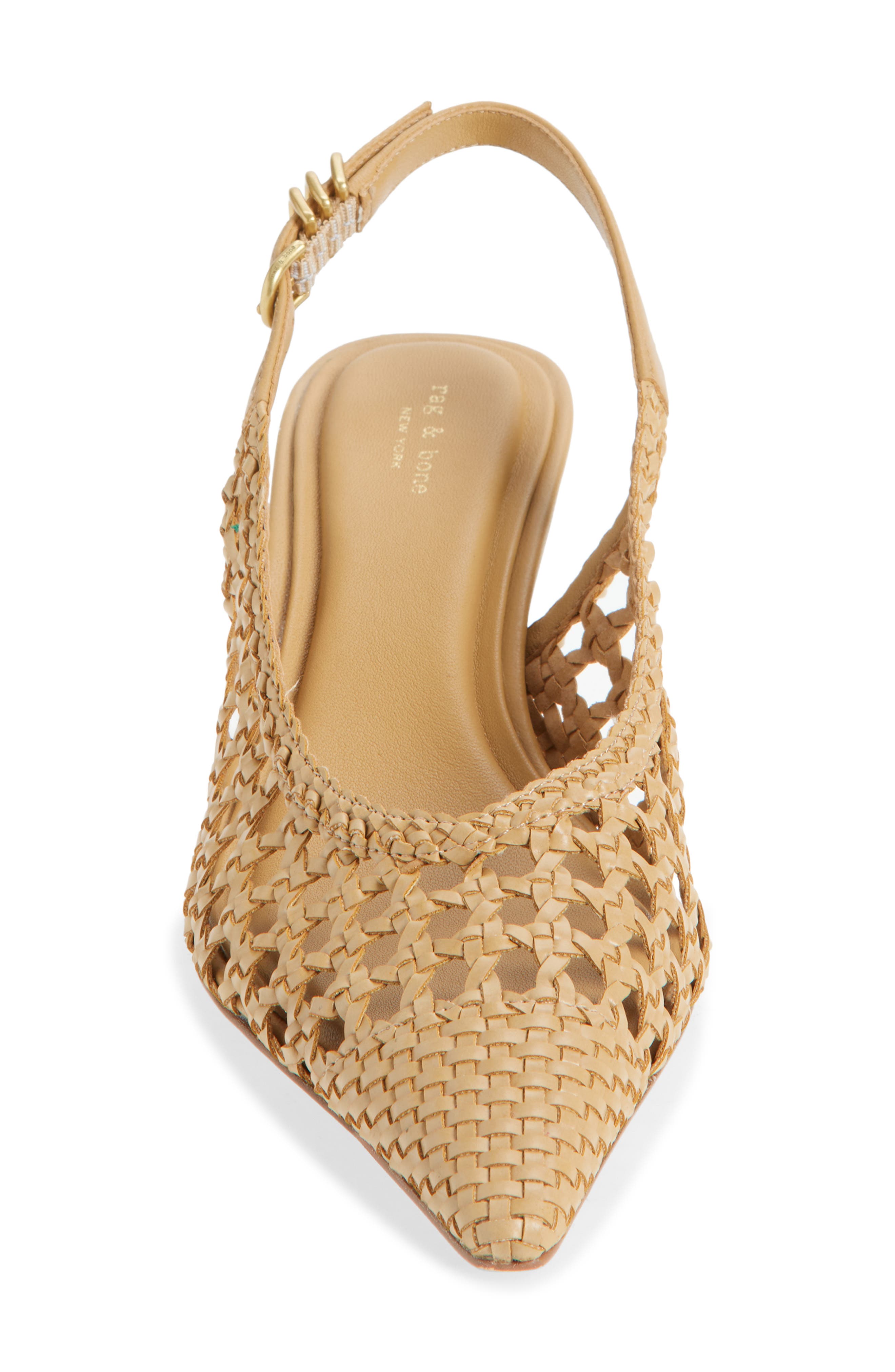 Brynn Slingback Pump, Alternate, color, DARK NATURAL