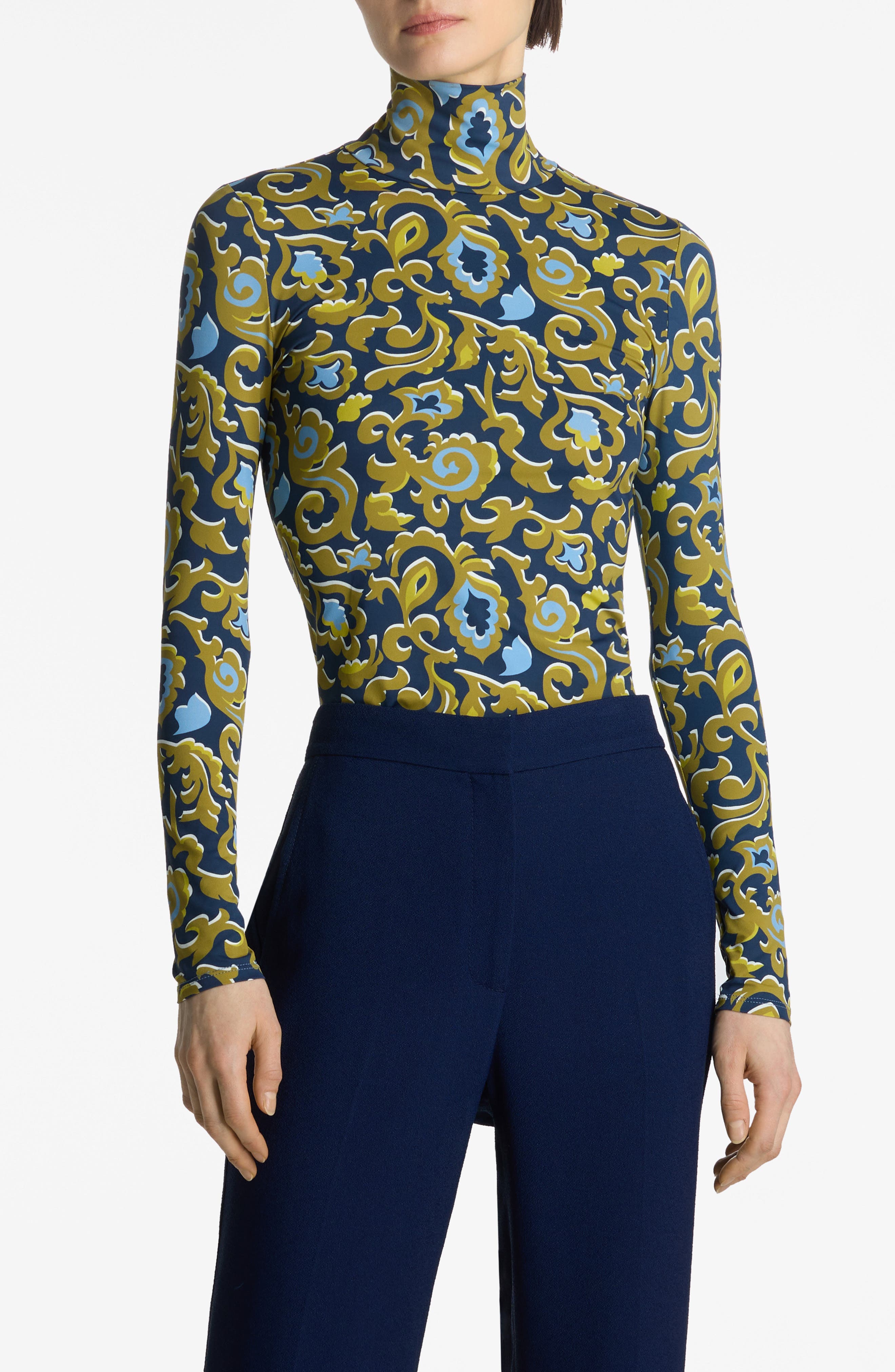 Nuda Paisley Print Top