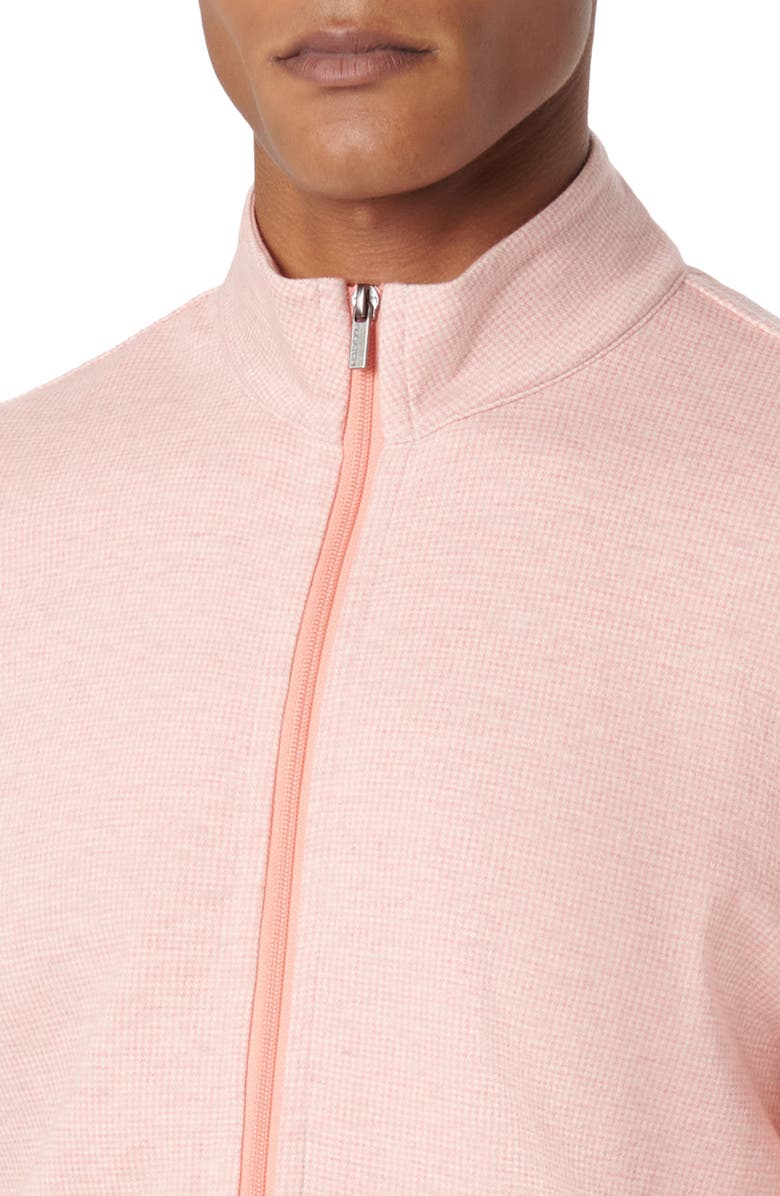 Bugatchi Reversible Knit Jacket, Alternate, color, Salmon