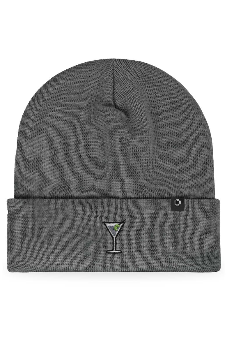 Martini Beanie Cap, Main, color, Asphalt Gray
