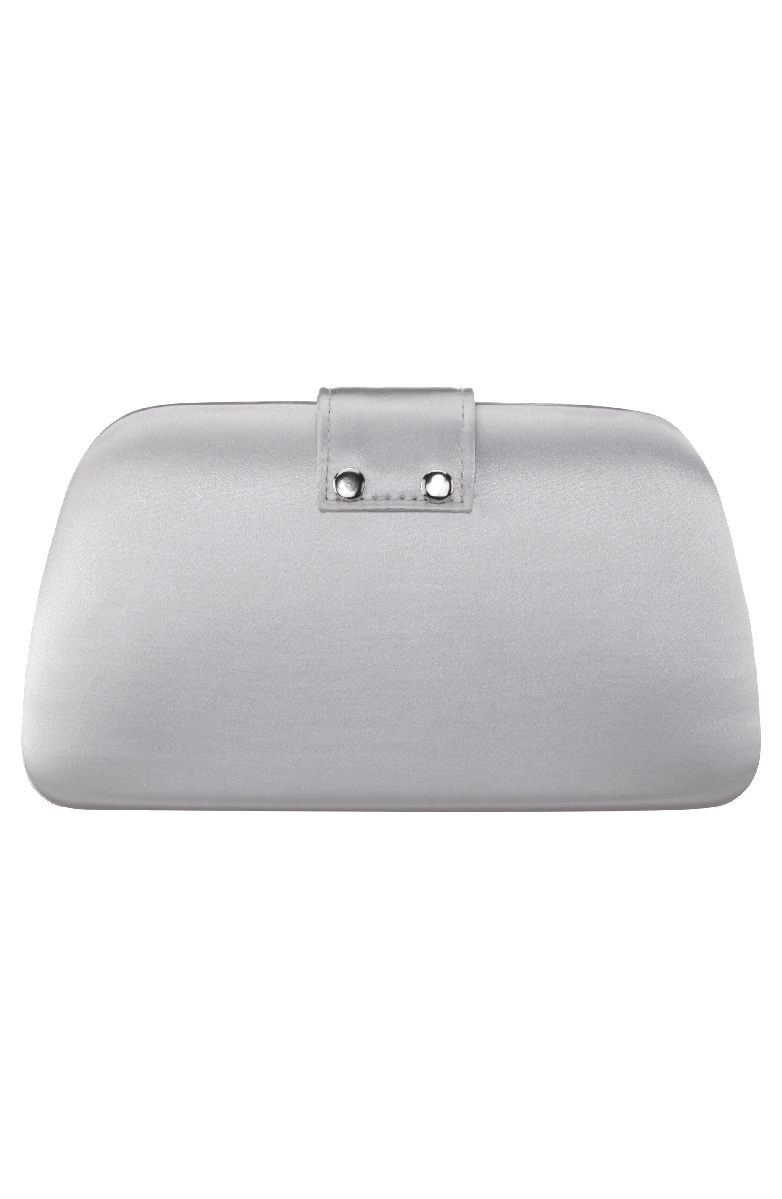 Nina Danni Clutch, Alternate, color, Silver