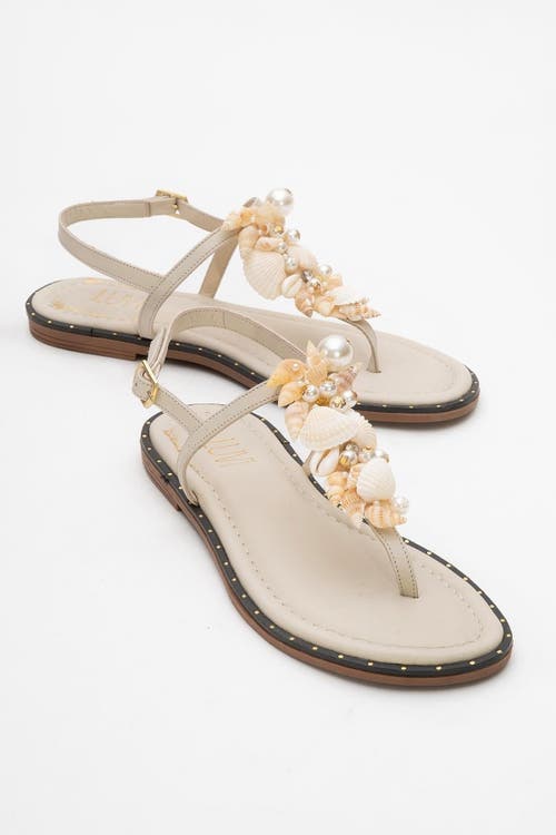 Forever & Always Shoes Joe Leather Thong Sandal