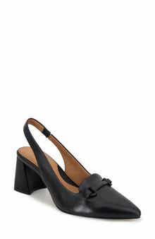 Gentle Souls Dionne Block Heel Slingback Pump