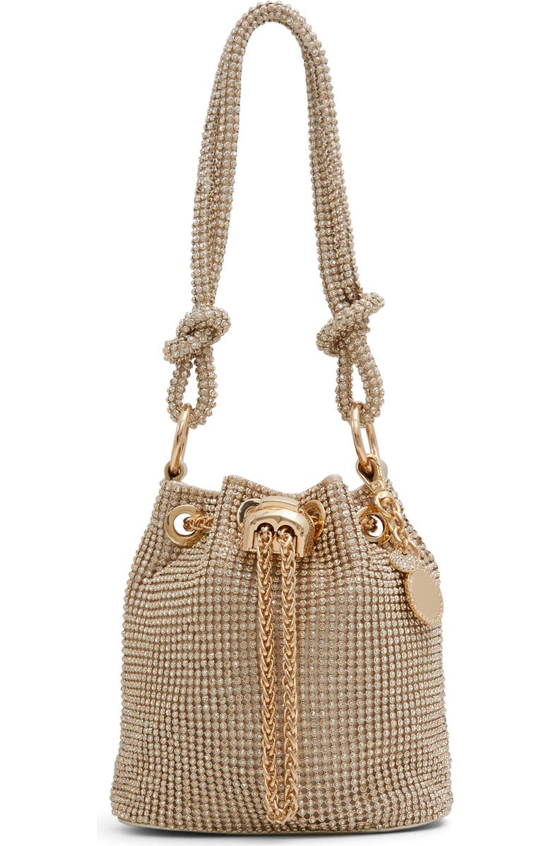 ALDO Marvelax Mesh Bucket Bag, Main, color,