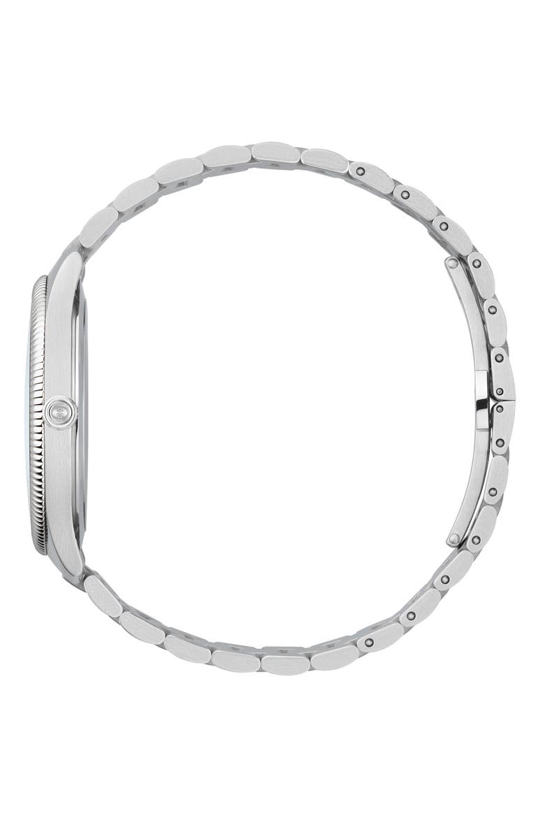 G-Timeless Bracelet Watch, 38mm, Alternate, color, SILVER