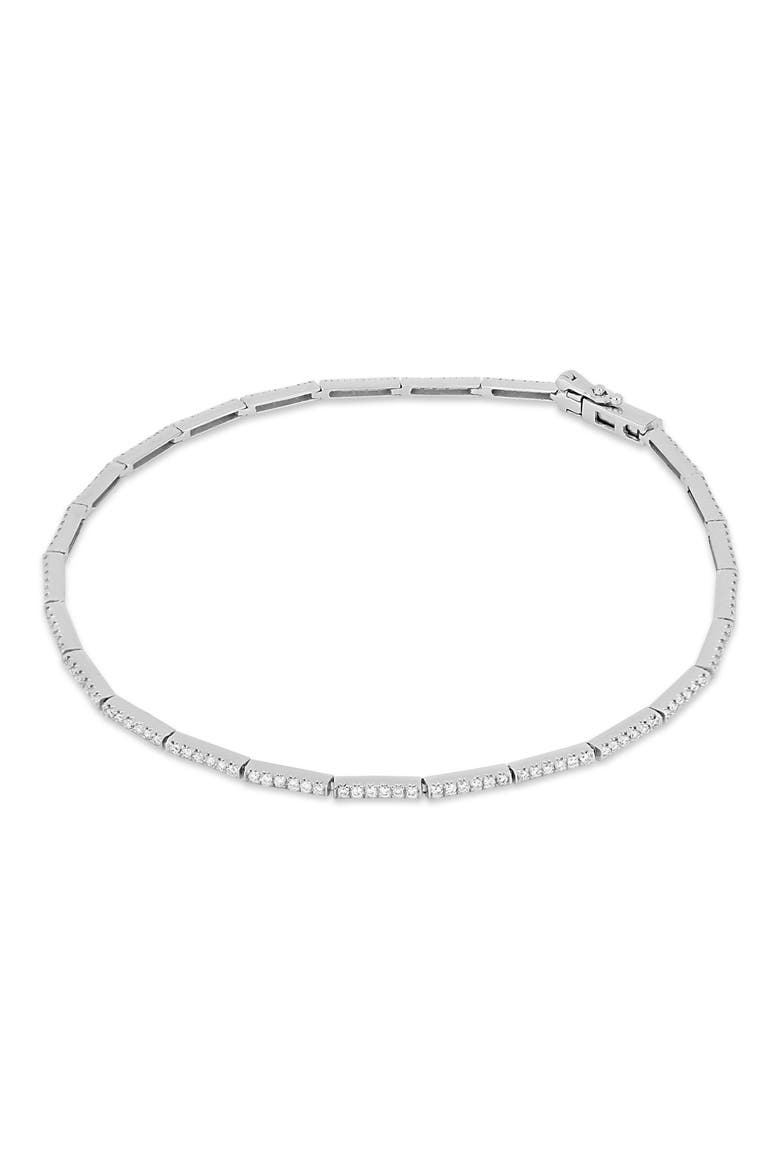 18K Gold Diamond Tennis Bracelet - 0.50ct. (Online Trunk Show), Alternate, color, 18K WHITE GOLD