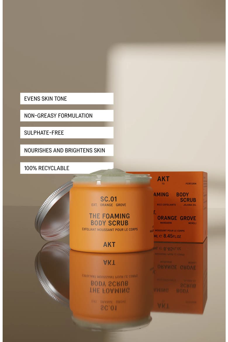 The Foaming Body Scrub, Alternate, color, SC.01 ORANGE GROVE