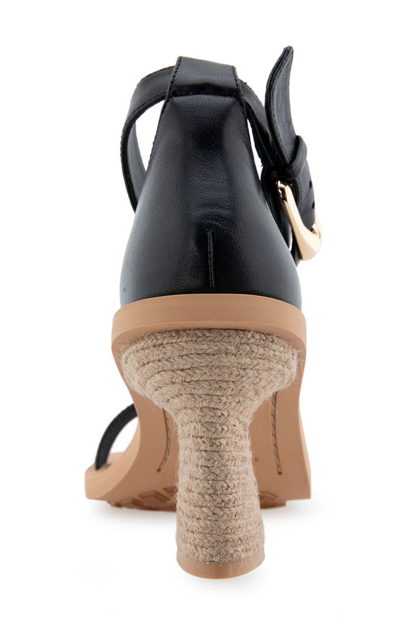 Aerosoles Calico Ankle Strap Sandal, Alternate, color, Black Leather