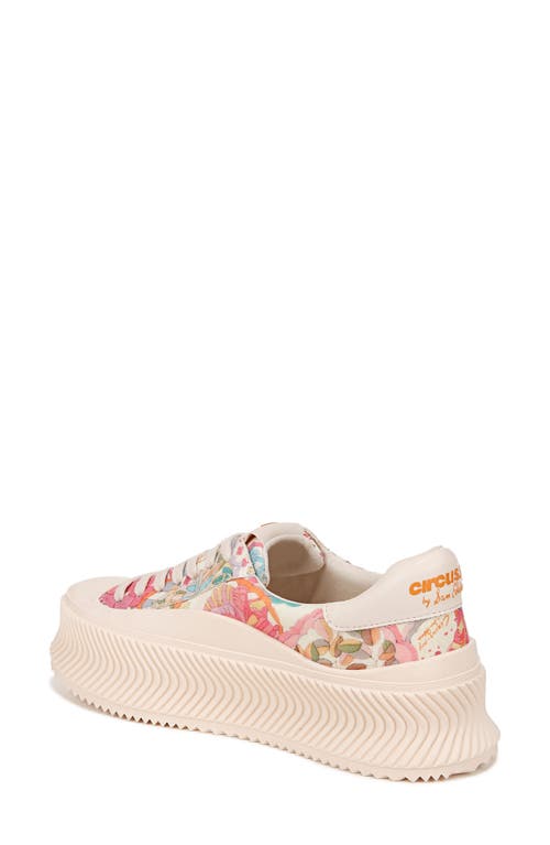 Circus Ny By Sam Edelman Tatum Flower Platform Sneaker In Multi