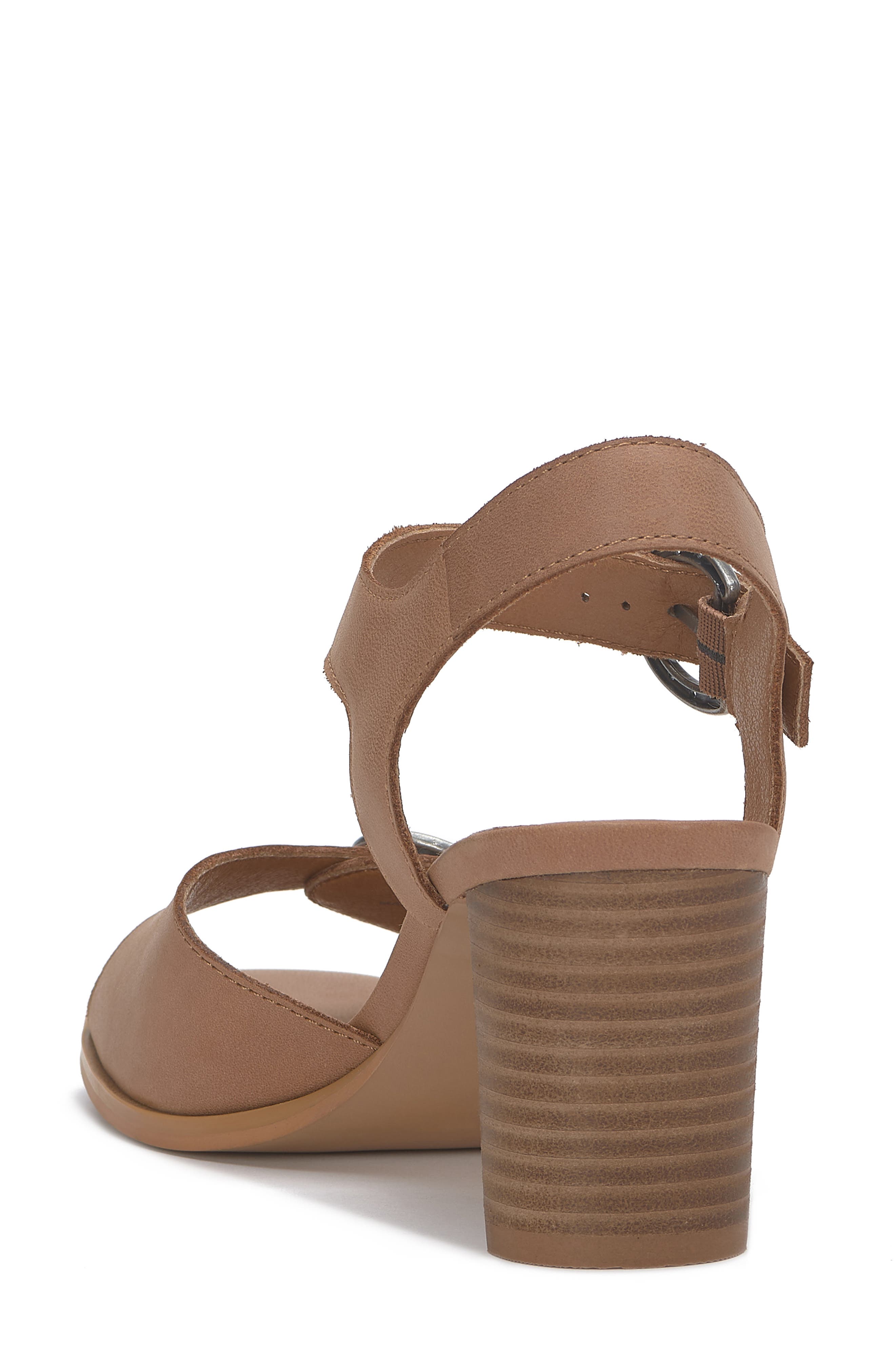 Luseal Ankle Strap Sandal, Alternate, color, ADOBE BROWN SUMHAZ