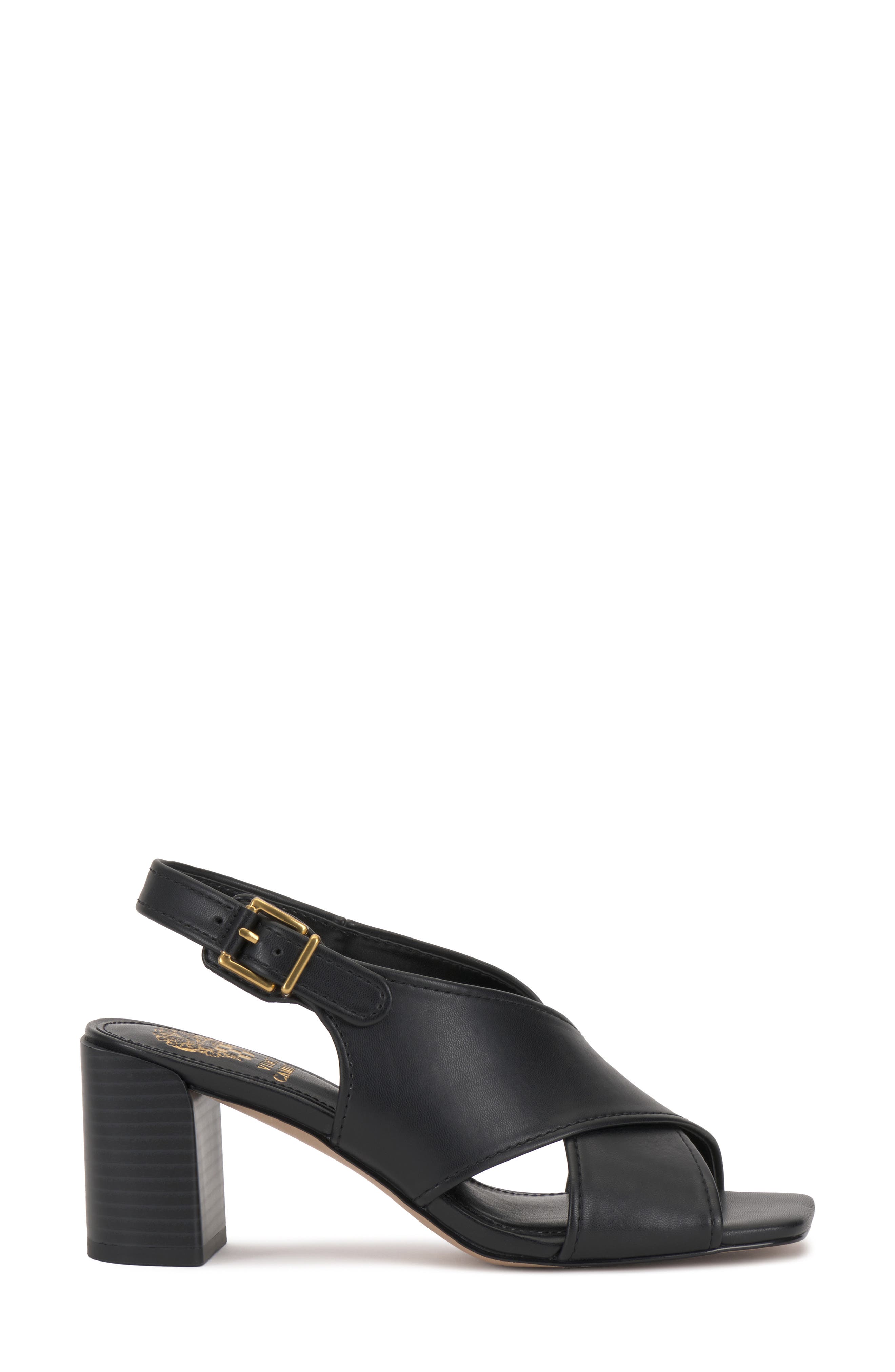 Vince Camuto Stazie Slingback Sandal, Alternate, color, Black