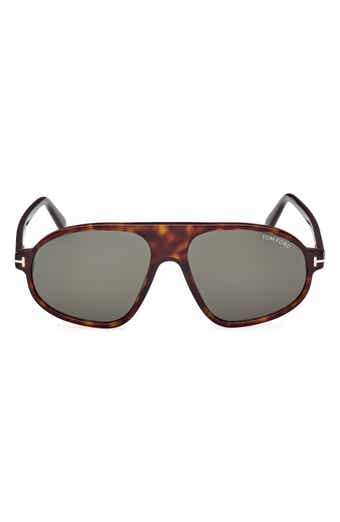 TOM FORD 58mm Pilot Sunglasses
